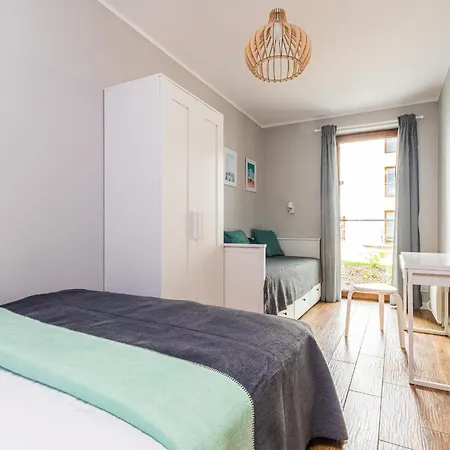 Apartment Mierzeja - Park, Z Jedna Sypialnia, 500 M Od Plazy, Bezplatny Meleks