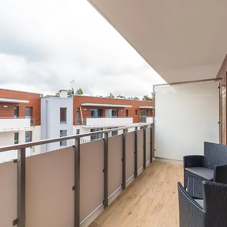 Apartment Mierzeja - Park Medium, 500 M Od Plazy, Bezplatny Meleks Stegna (Pomerania)