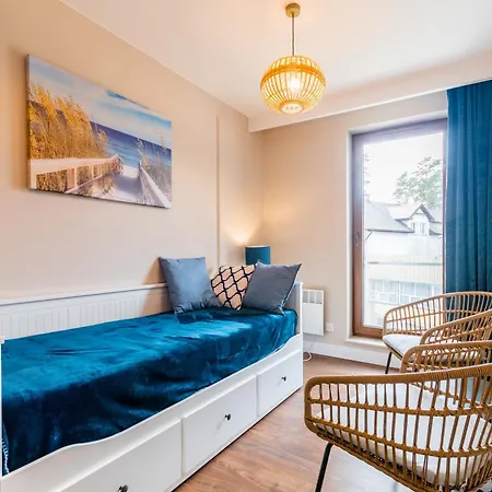 Mierzeja - Park, Z Jedna Sypialnia, 500 M Od Plazy, Bezplatny Meleks Apartment
