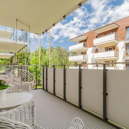 Mierzeja - Park Medium, 500 M Od Plazy, Bezplatny Meleks Apartment Stegna (Pomerania)