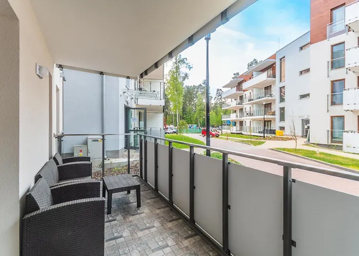 Apartament Mierzeja - Park Medium, 500 M Od Plaży, Bezpłatny Meleks Stegna (Pomerania)