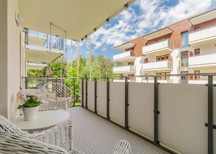 Mierzeja - Park Medium, 500 M Od Plaży, Bezpłatny Meleks Apartament Stegna (Pomerania)