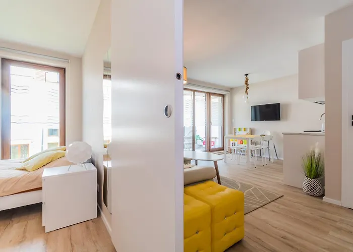 Mierzeja - Park Medium, 500 M Od Plaży, Bezpłatny Meleks Apartament